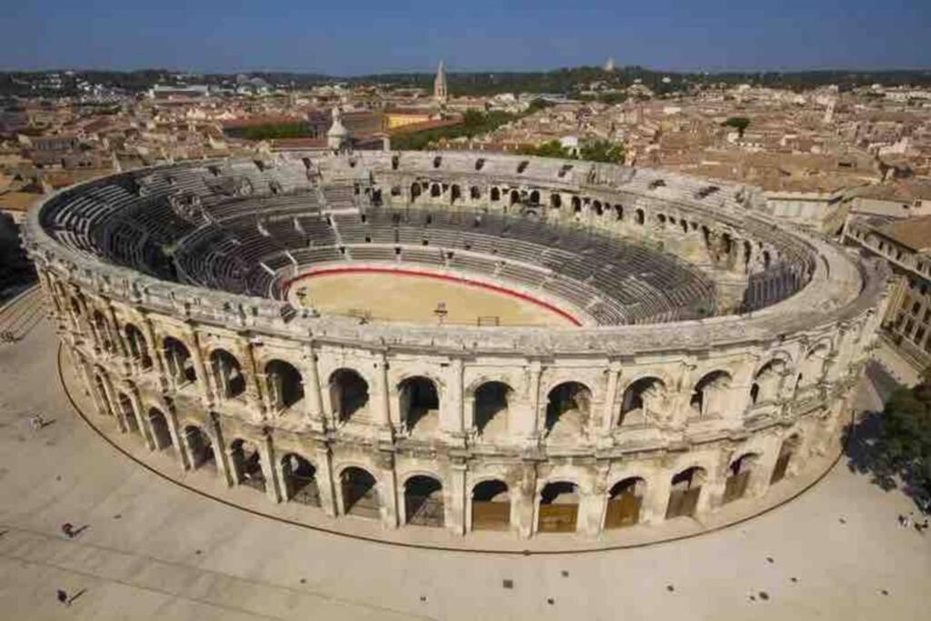 Le Jad Joli F2 Proche Gare, Arenes Avec Terrasse Privee Nîmes Exterior foto
